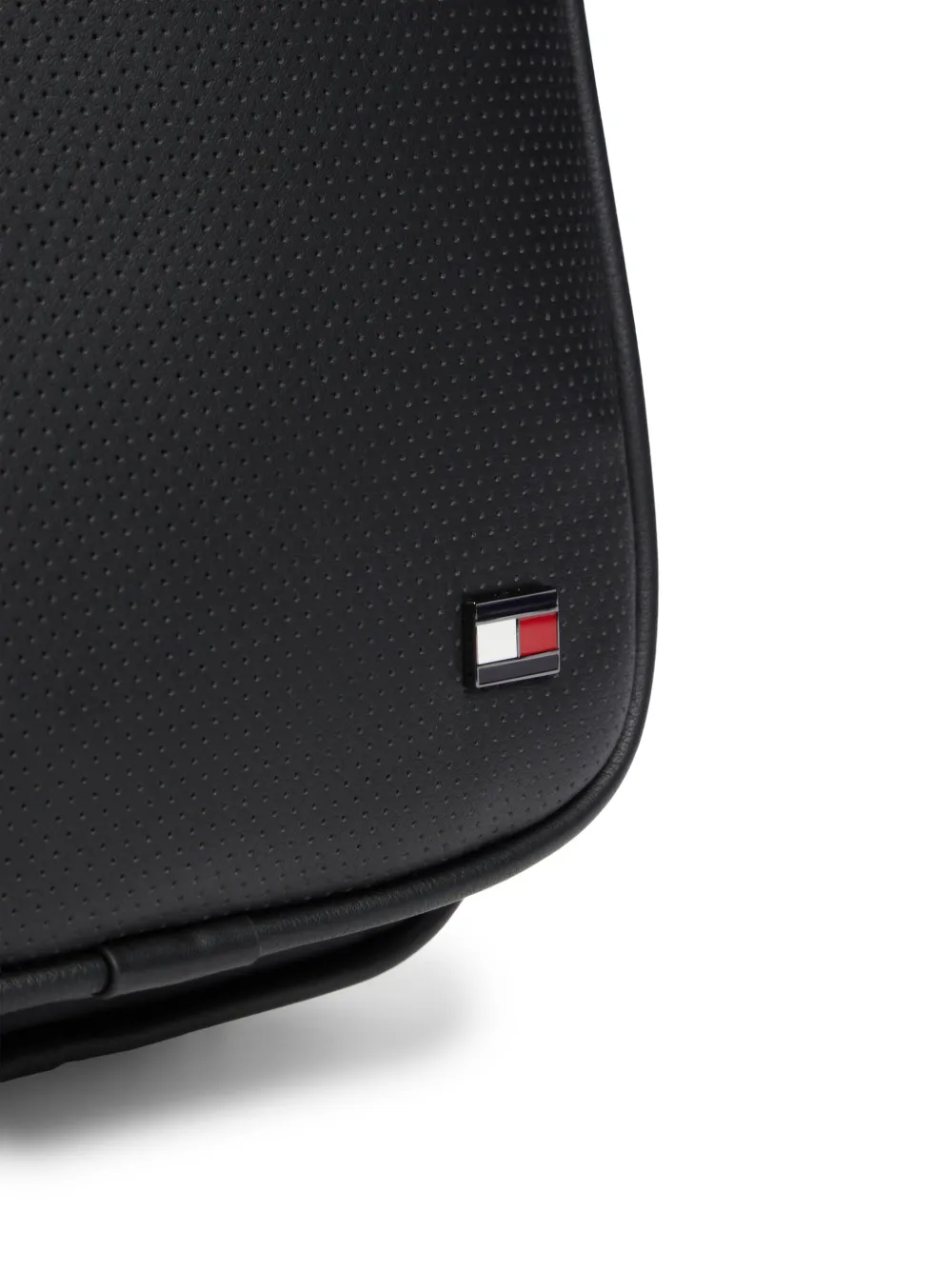 Tommy Hilfiger perforated-panel backpack Zwart