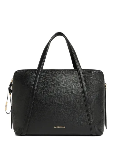 Coccinelle medium Nory grained leather tote bag