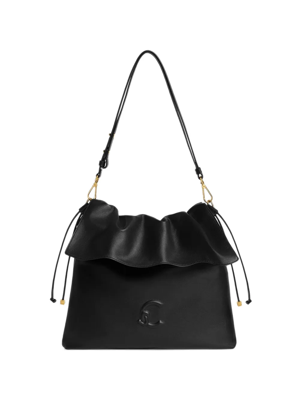 Coccinelle Lidia leather shoulder bag - Nero