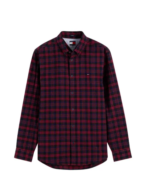 Tommy Hilfiger check-print button-down shirt