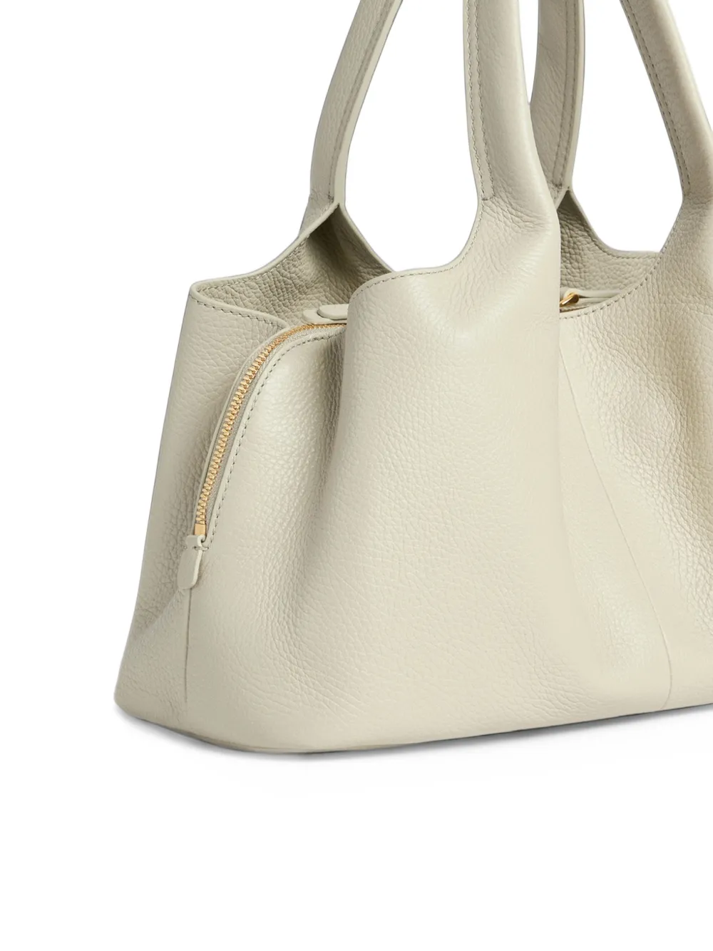 Coccinelle Nell leren shopper Wit