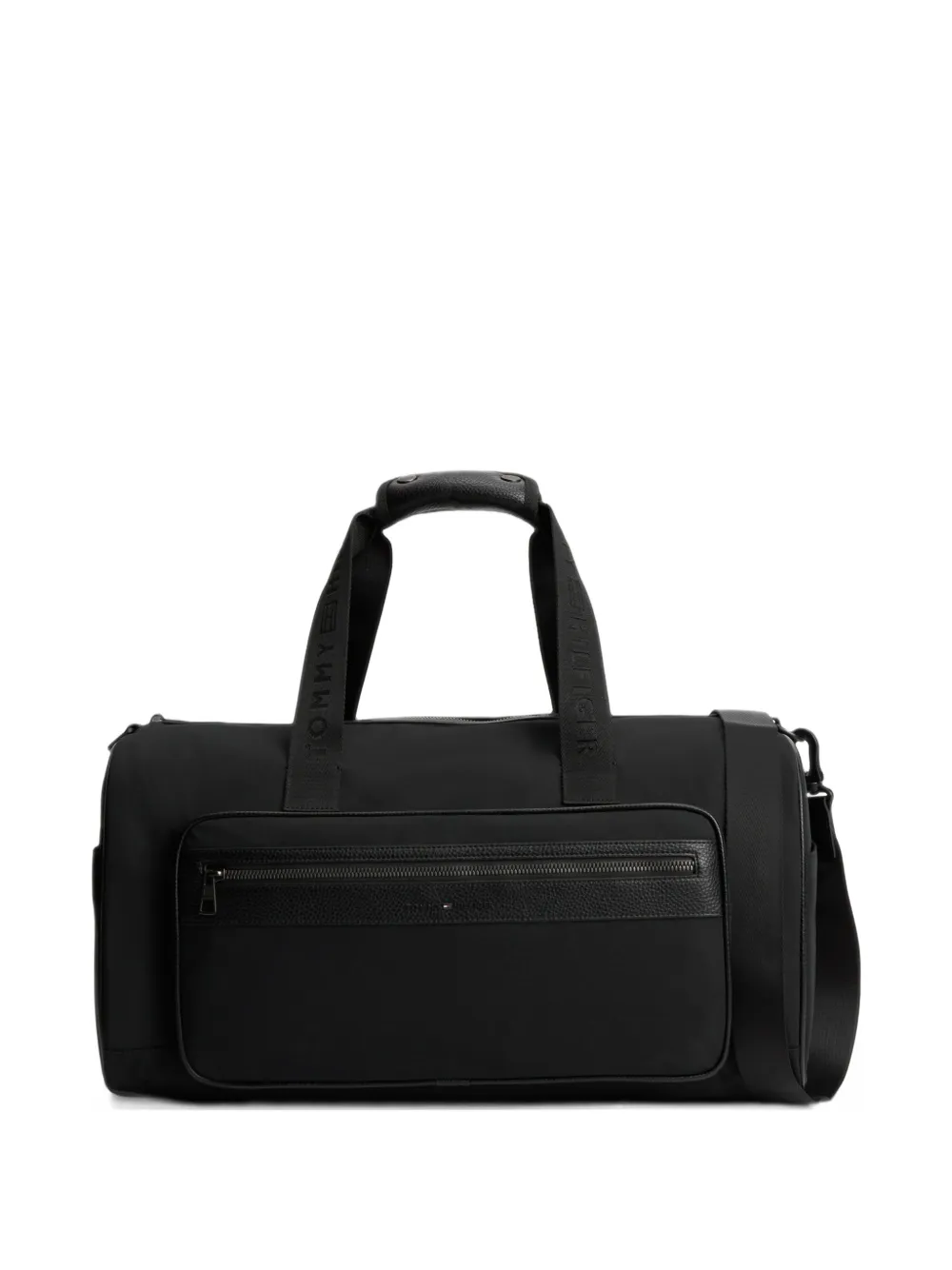 Tommy Hilfiger logo-tape duffle bag - Nero