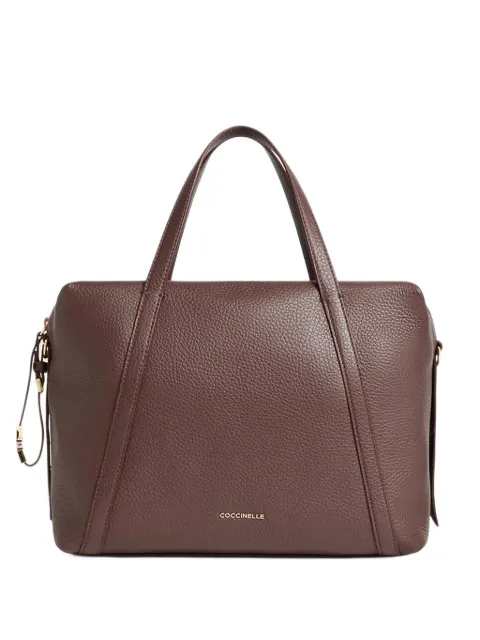 Coccinelle medium Nory grained leather tote bag
