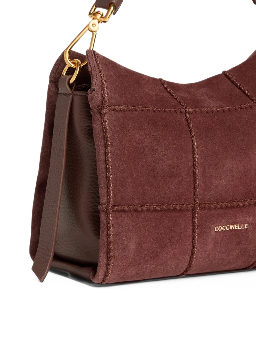 Coccinelle Kleine Boheme gewatteerde shopper Rood