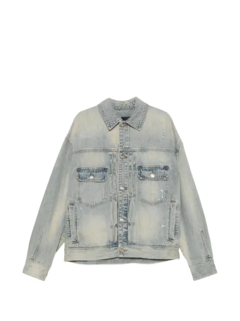 Juun.J distressed-effect denim jacket