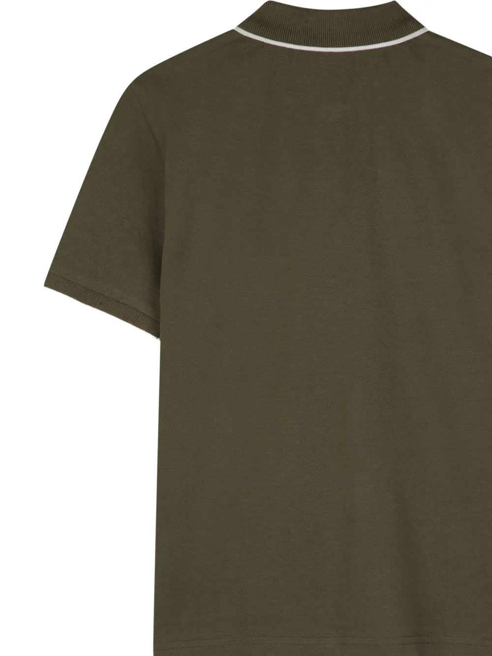 BOSS Kidswear Poloshirt met logoprint Groen