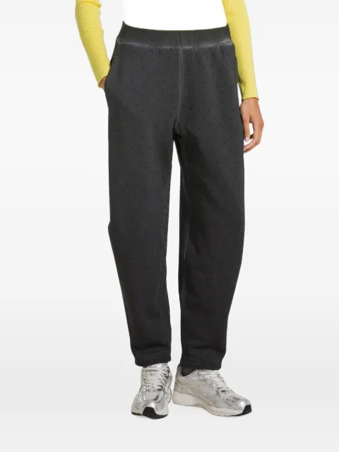DEHA rhinestone-embellished track pants