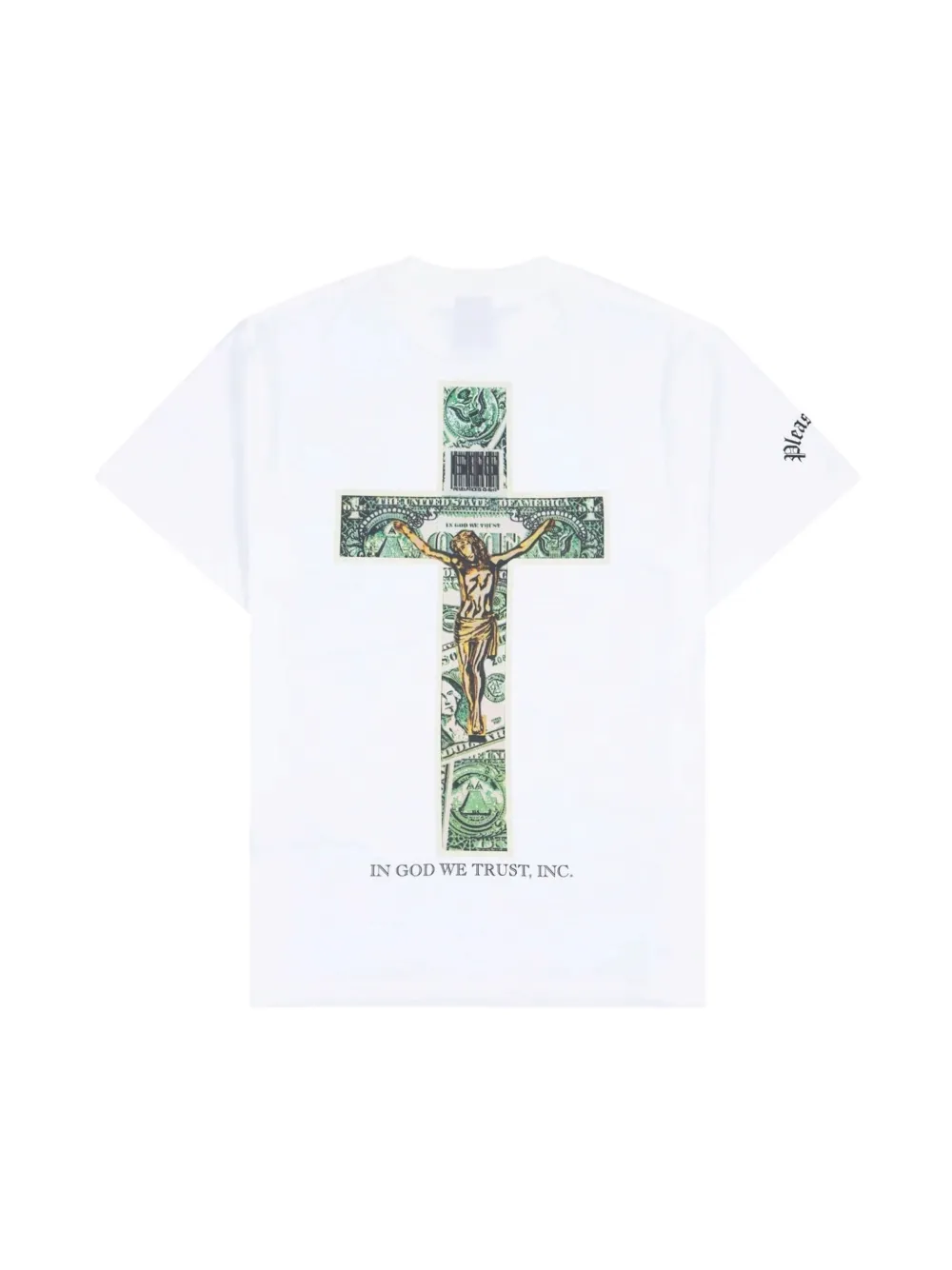 Pleasures Trust T-shirt Wit