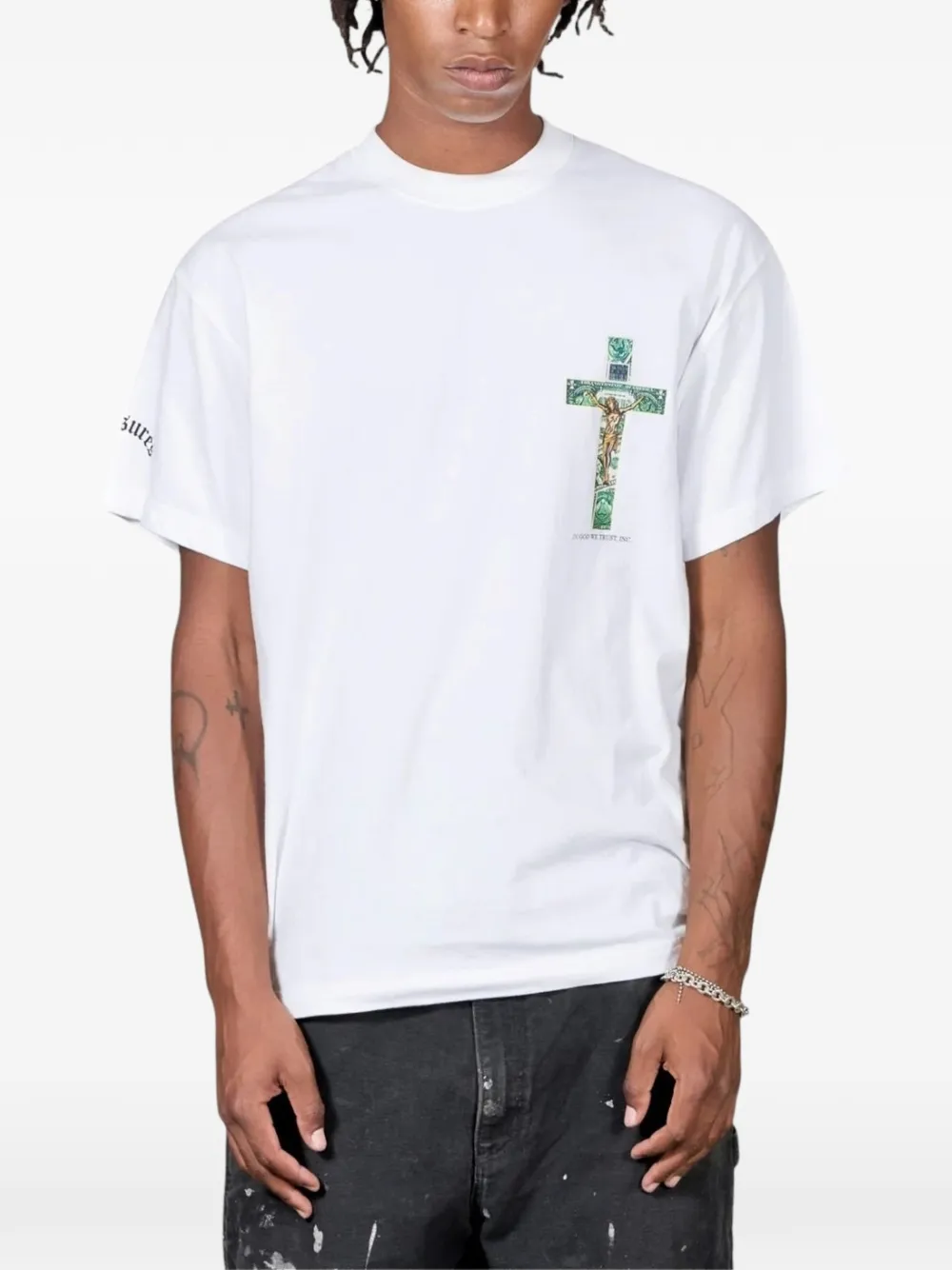 Pleasures Trust T-shirt Wit