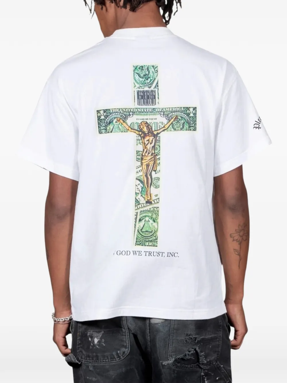 Pleasures Trust T-shirt Wit