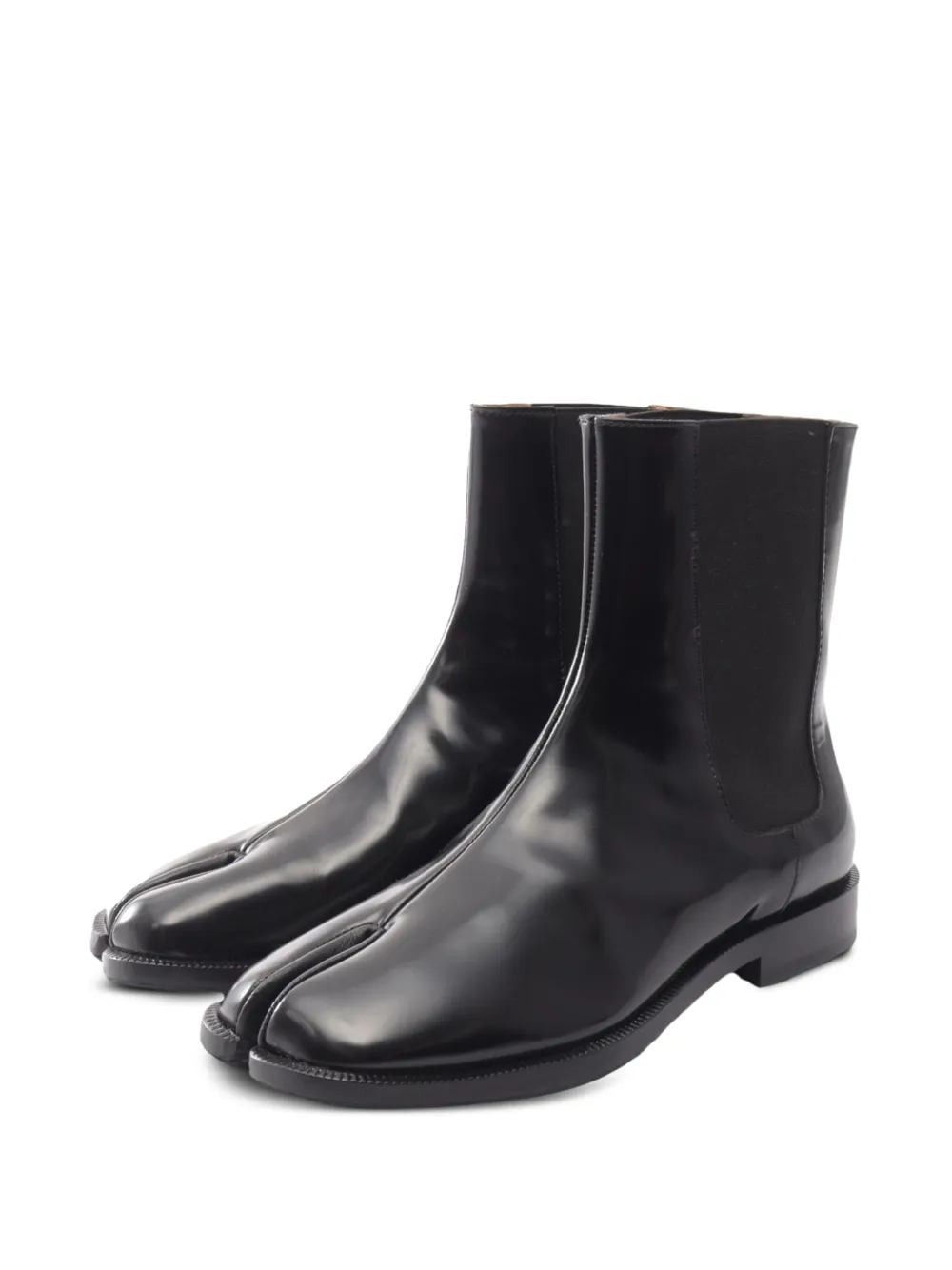Maison Margiela 2010s Tabi side-gore boots - Schwarz