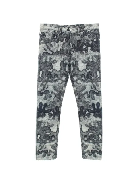 Christian Dior Pre-Owned 2010s x Peter Doig camouflage jeans