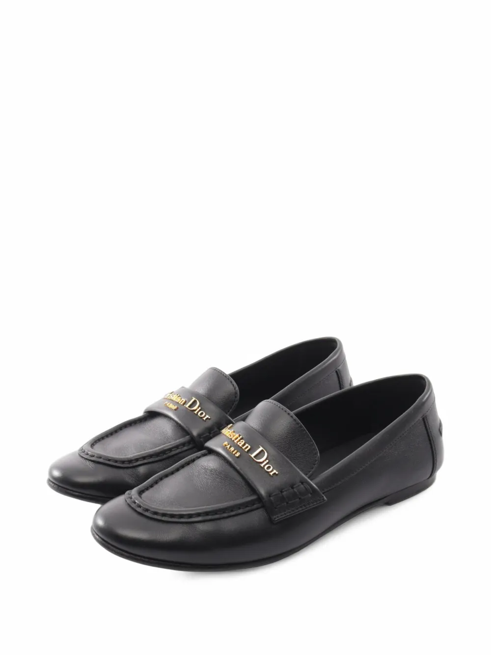 Christian Dior Pre-Owned 2010s Dior Boy loafers - Schwarz