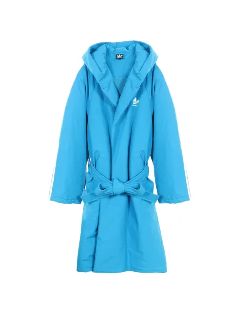 Balenciaga Pre-Owned x adidas 2010s Trefoil hooded coat