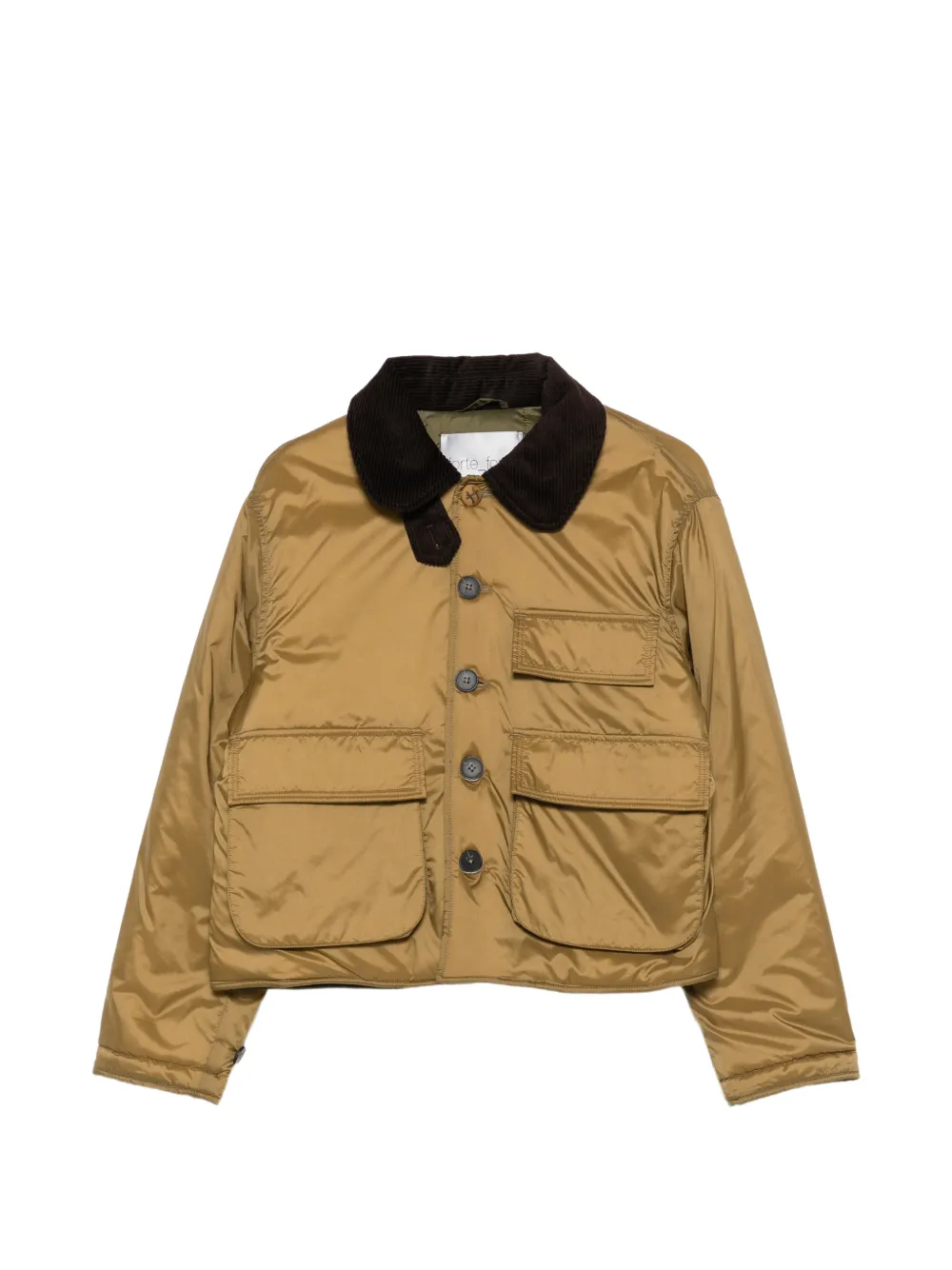 Forte Forte multi-pocket cropped jacket - Brown