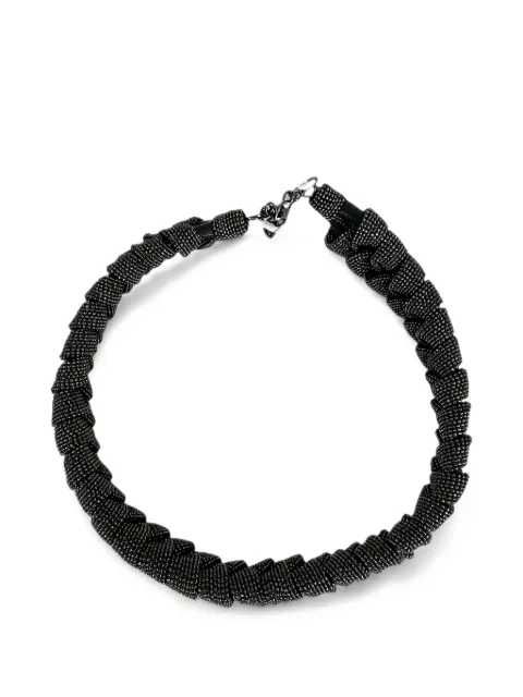 Brunello Cucinelli collar Monili retorcido