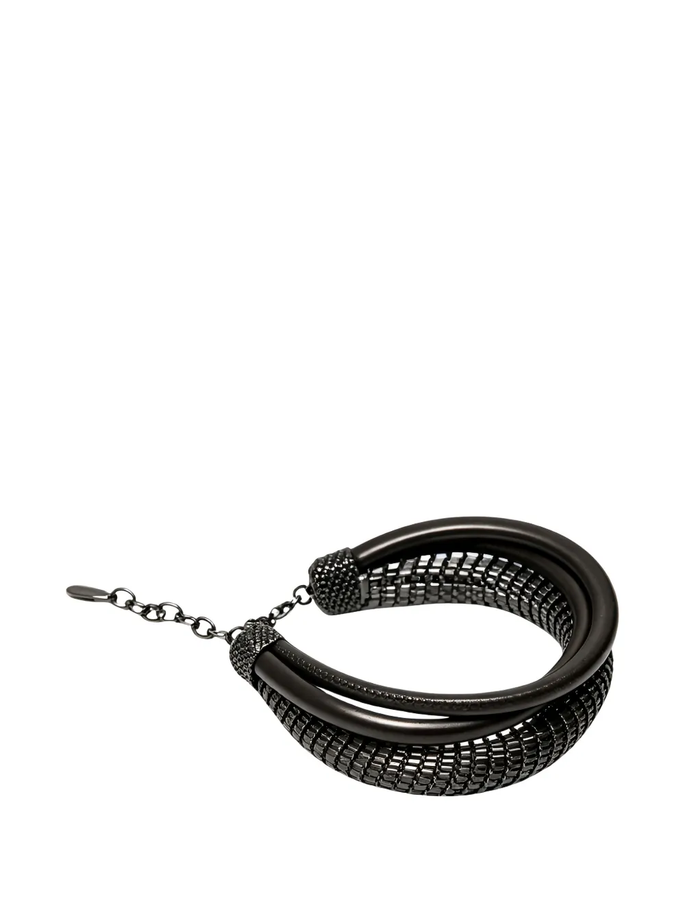 Brunello Cucinelli Monili-embellished layered bracelet - Argent Brunello Cucinelli Monili-embellished layered bracelet - Argent