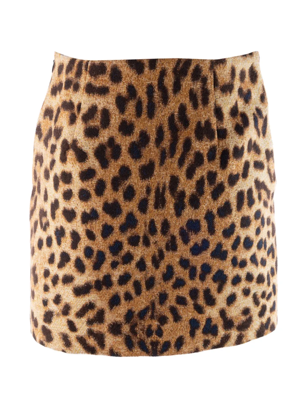 Federica Bonifaci Mini-rok met luipaardprint Beige