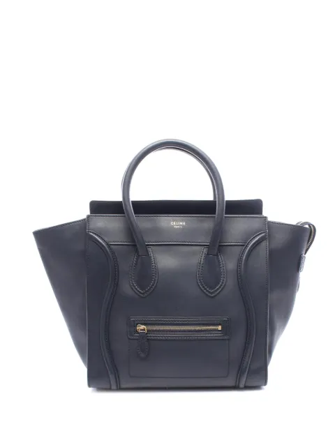 Celine Pre-Owned 2010-2026 Mini Leather Luggage tote bag