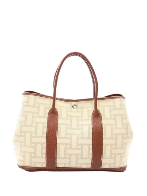 Hermès Pre-Owned 2008 Toile Mosaique Garden Party 36 tote bag