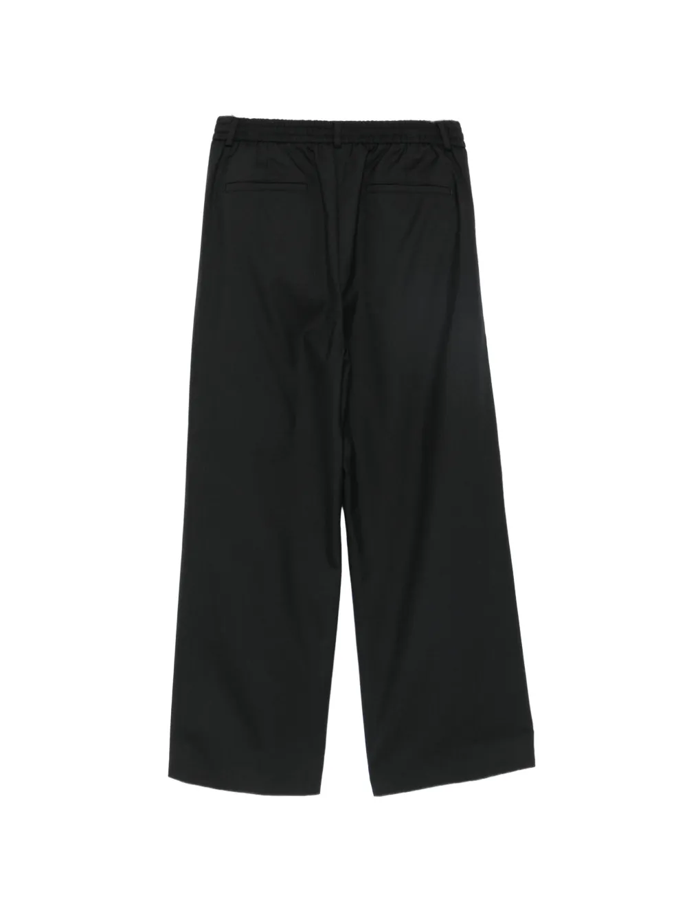 Juun.J elasticated-waistband trousers Zwart
