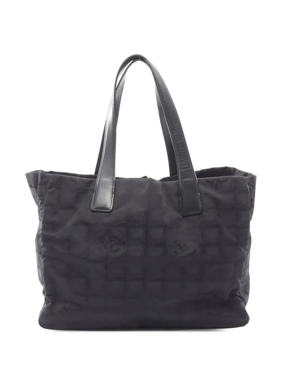 CHANEL Pre-Owned 2003-2004 New Travel Line Nylon tote bag - Nero