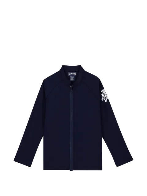 Vilebrequin Kids zip-up long-sleeve rashguard