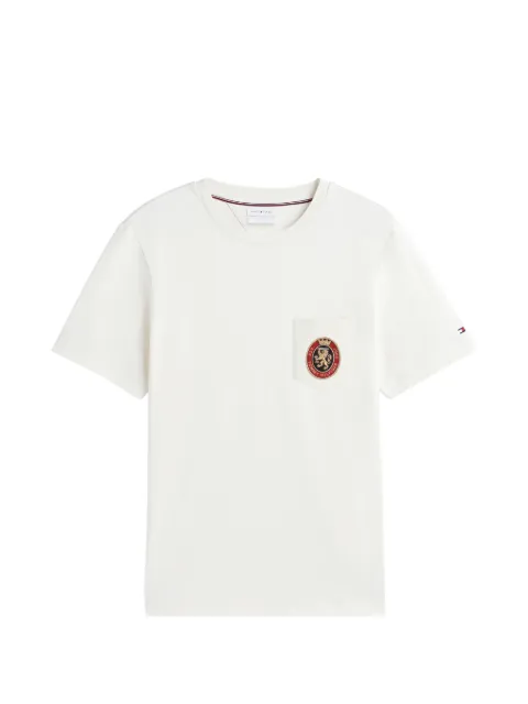 Tommy Hilfiger crest-patch pocket T-shirt