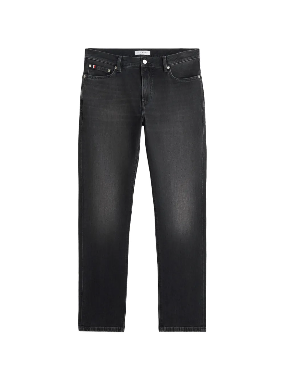 Tommy Hilfiger faded-effect slim-fit jeans - Grigio