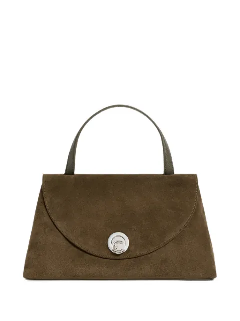 Coccinelle suede top-handle tote bag