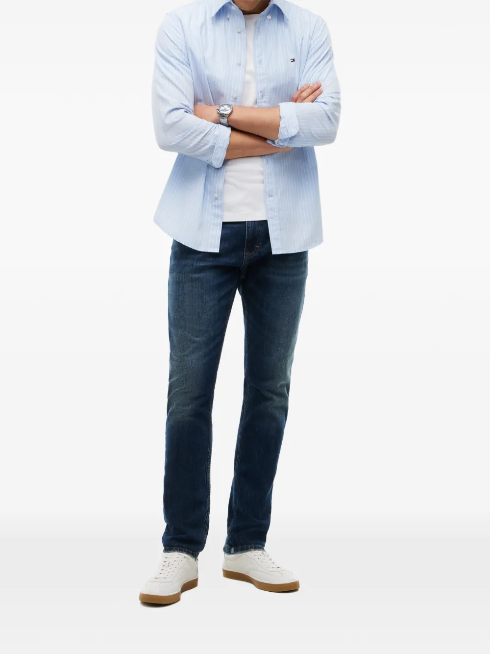 Tommy Hilfiger Austin slim-fit jeans Blauw