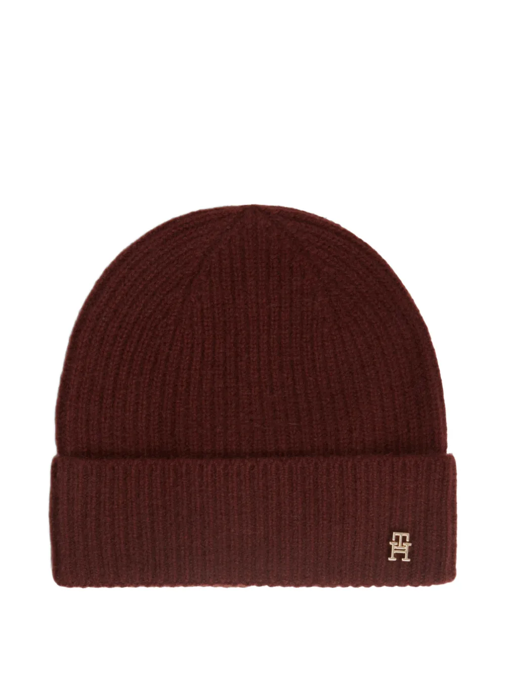 Tommy Hilfiger ribbed-knit beanie hat - Rosso