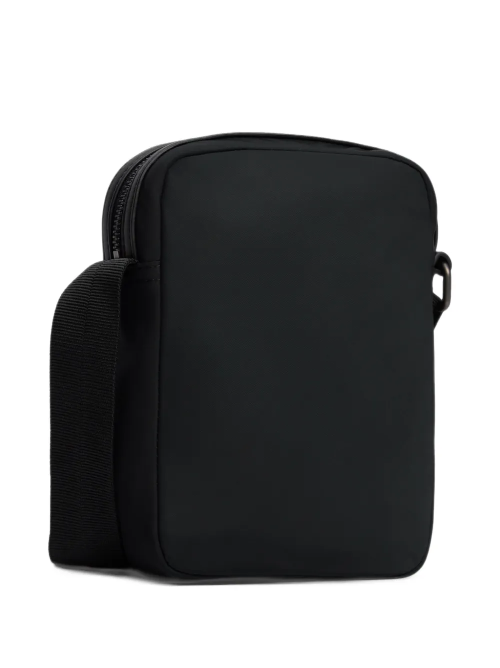 Tommy Hilfiger logo-plaque messenger bag Zwart