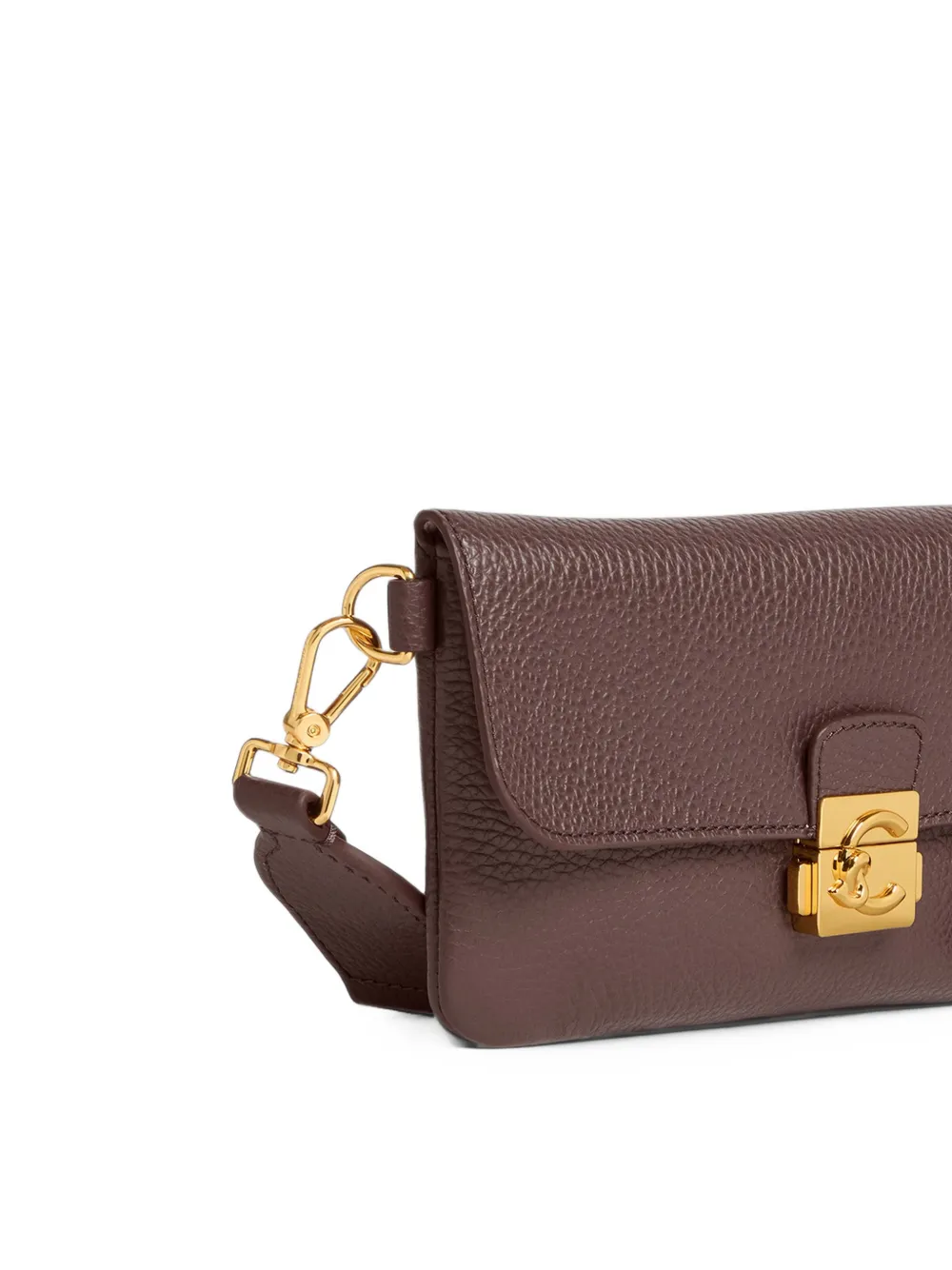 Coccinelle C-Me mini-crossbodytas Bruin