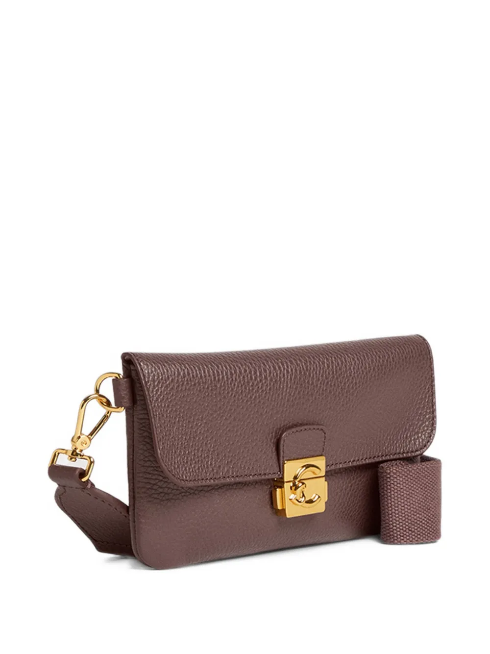 Coccinelle C-Me mini-crossbodytas Bruin