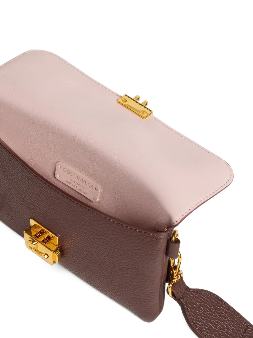Coccinelle C-Me mini-crossbodytas Bruin