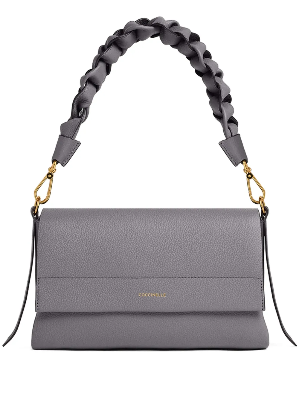 Coccinelle small Boheme leather shoulder bag - Grau