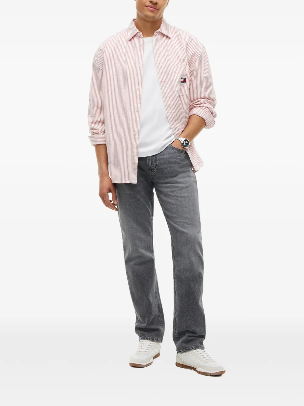 Tommy Hilfiger Ryan slim-straight jeans Grijs