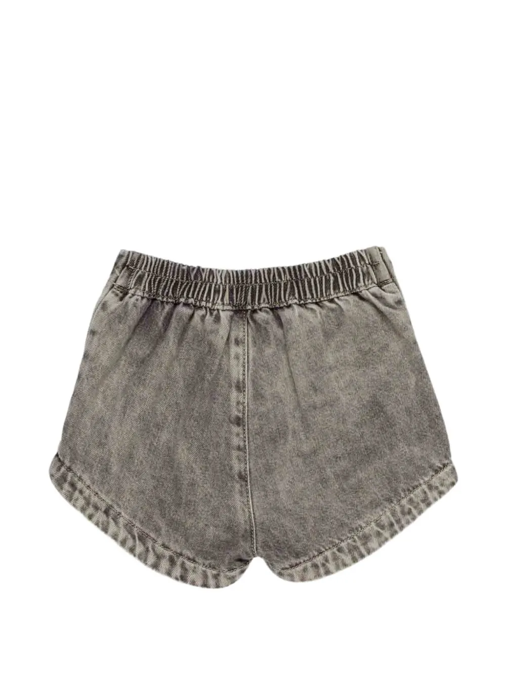 Miss Grant Kids rhinestone-embellished denim shorts Grijs