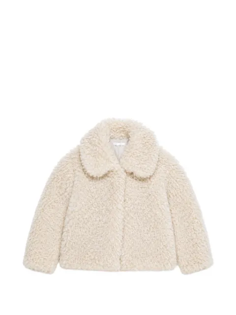 Miss Grant Kids faux-fur coat