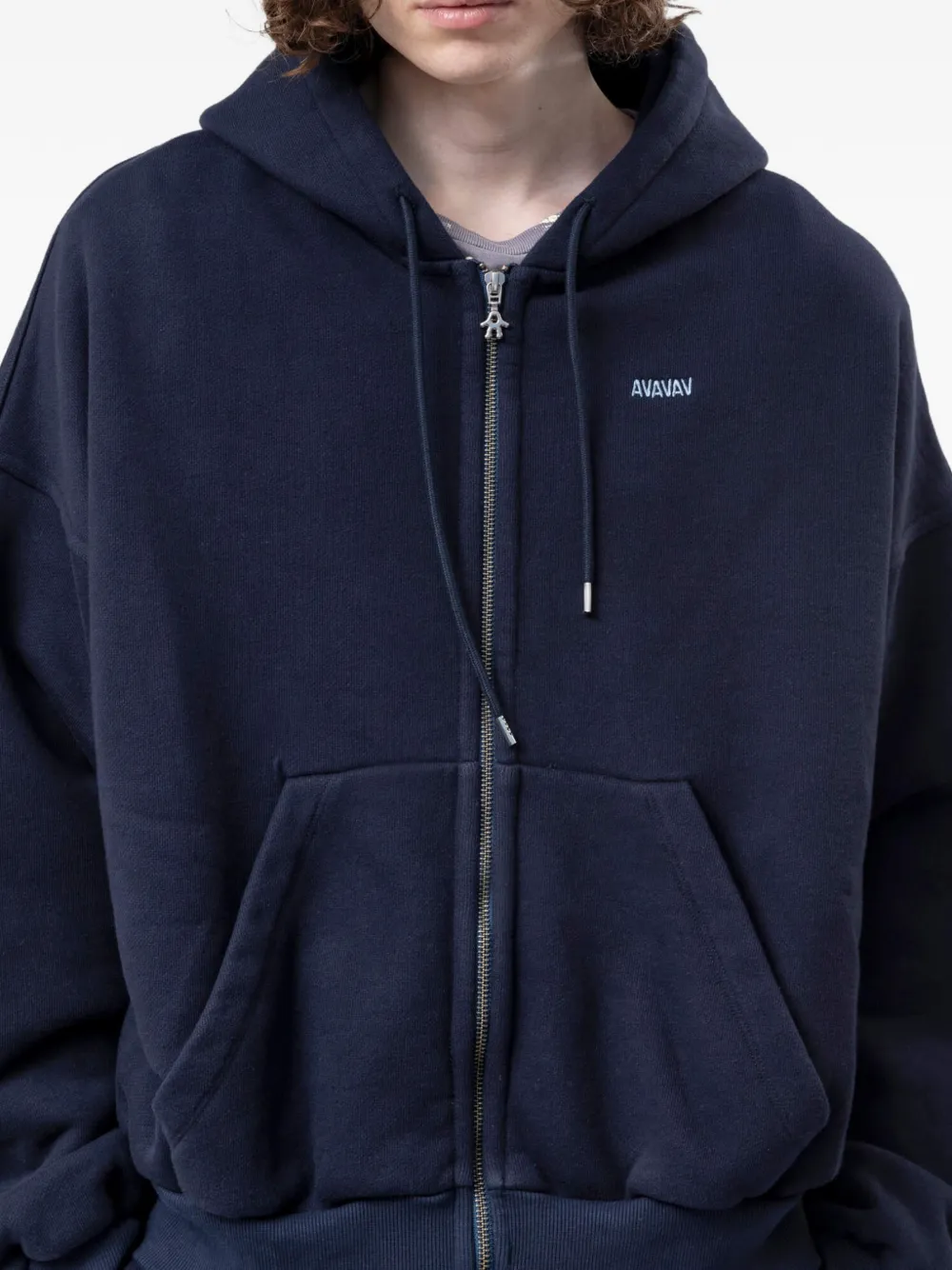 AVAVAV Hoodie met logoprint Blauw