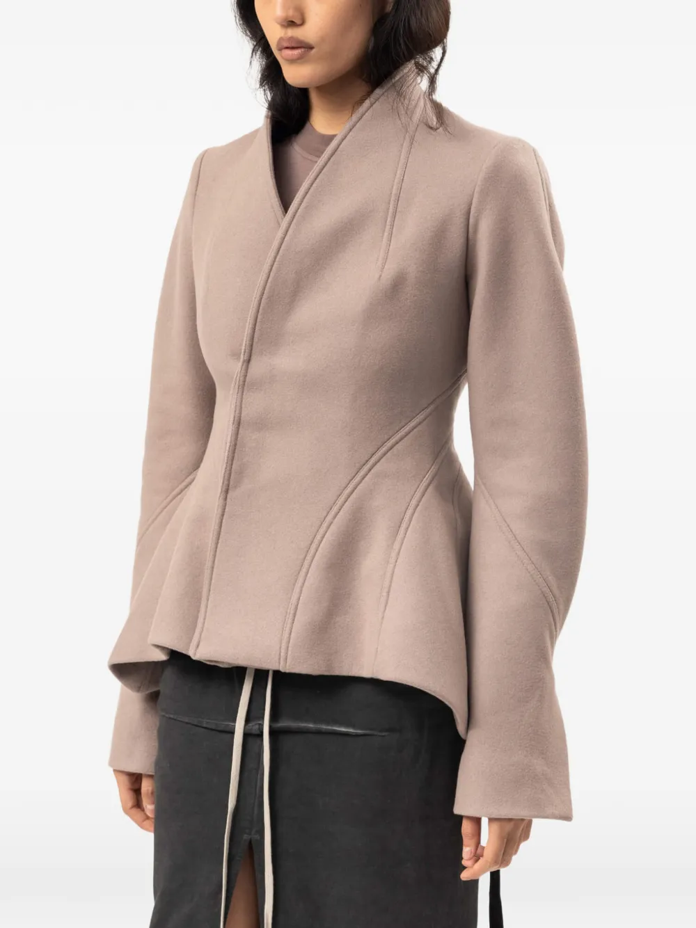 Rick Owens Moog jacket Beige