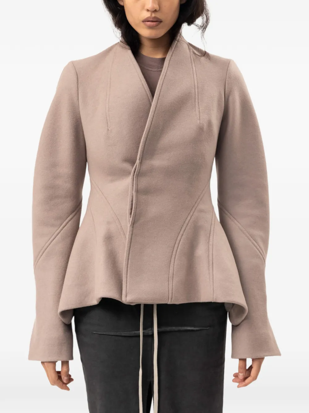Rick Owens Moog jacket Beige