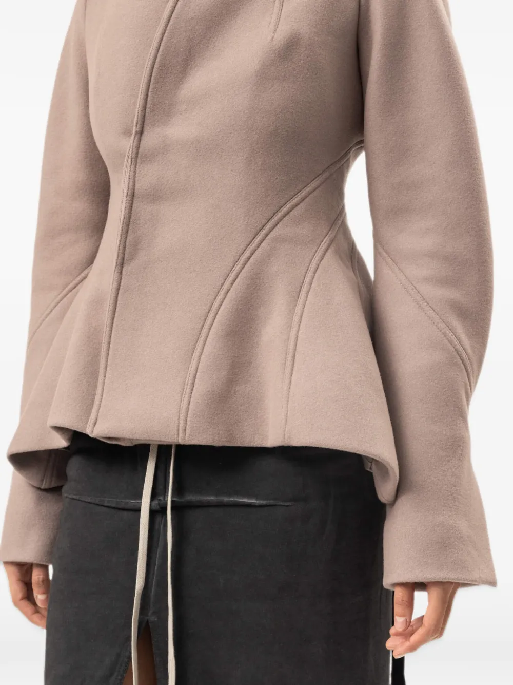 Rick Owens Moog jacket Beige