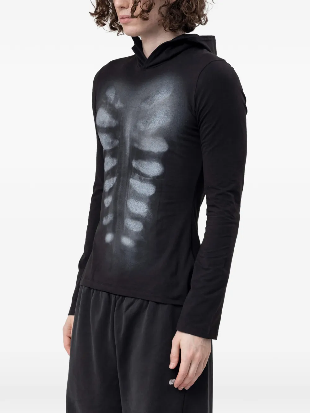 AVAVAV Theresa X-Ray hoodie Zwart