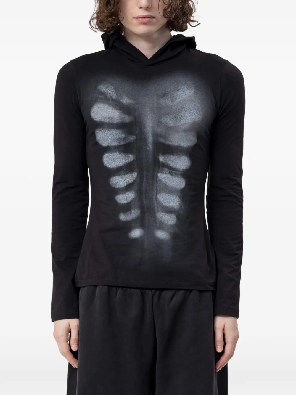 AVAVAV Theresa X-Ray hoodie - Black