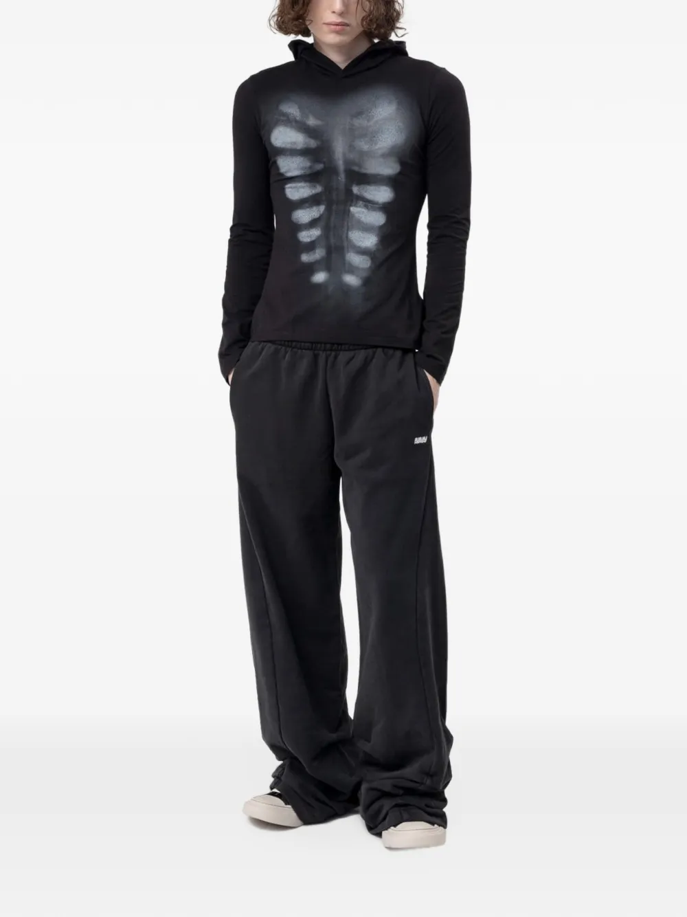 AVAVAV Theresa X-Ray hoodie Zwart