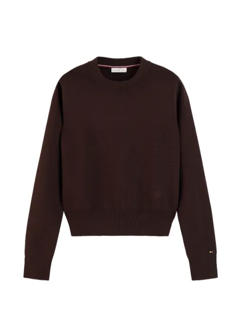 Tommy Hilfiger pull Premium à logo brodé et col rond