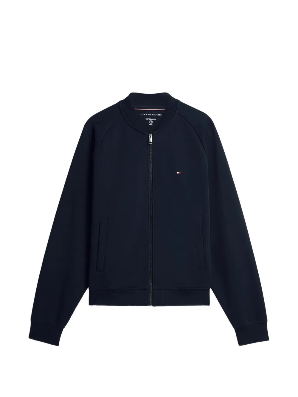 Tommy Hilfiger raglan-sleeve bomber jacket - Blau