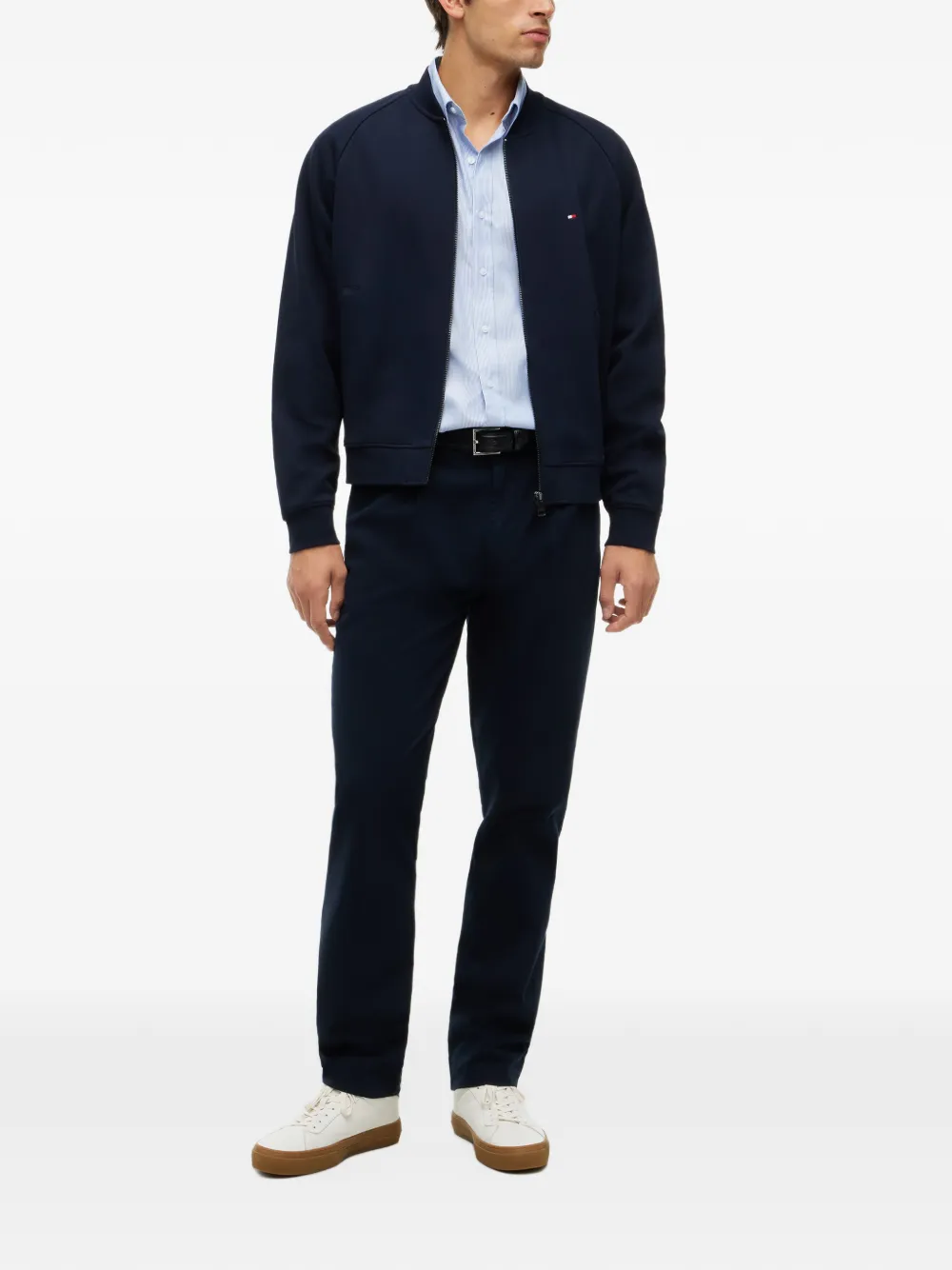 Tommy Hilfiger Bomberjack met raglan mouwen Blauw